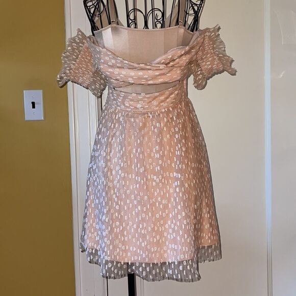 Marjorelle strapless floral lace NWOT  M - Picture 8 of 11